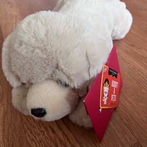 FAO Schwarz Cream Stuffed Animal